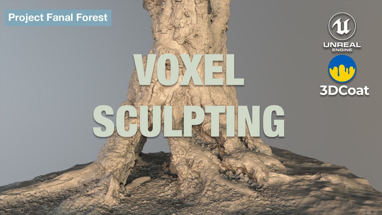 Voxel Sculpting in 3DCoat – Refining Your Photogrammetry Scan - YouTube