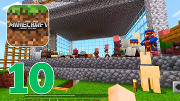 Minecraft : Pocket Edition - Gameplay Walkthrough | Part 10 (Android, iOS)