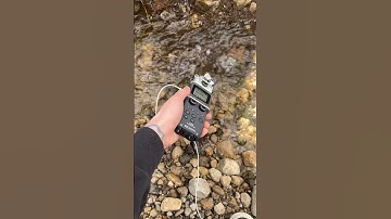 Visualizing the SOUND of a CREEK with Cymatics! #water #sound #cymatics