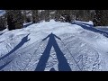 Sweet mogul line down Phantom Bridge at Winter Park, Mary Jane