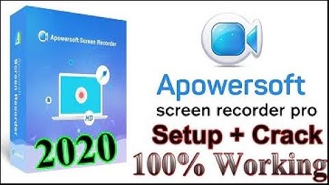 Apowersoft Screen Recorder Pro Free Install for free