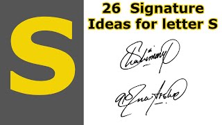 S signature style || Letter s signature ideas || Signature Master