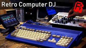 Commodore Amiga DJ Setup | "Rave in the Cave" | Show & Tell (Part 1 of 2)