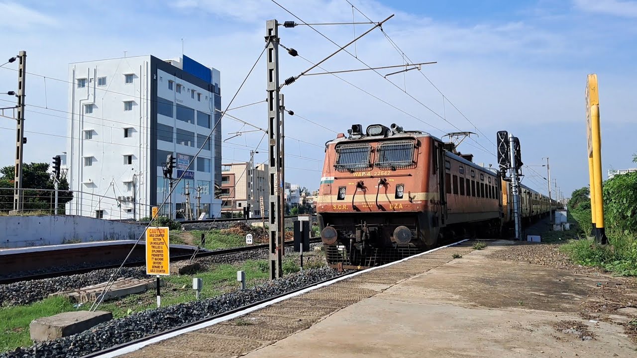 Krishna Express + Sabari Express Train Videos | Indian Railways TRAIN ...