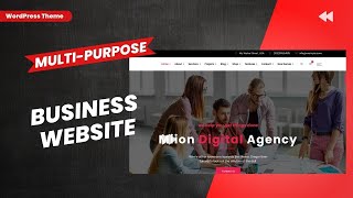 Agency, Consulting, Finance  Website | Single-Multi Page Multipurpose Elementor Theme | Miion Theme