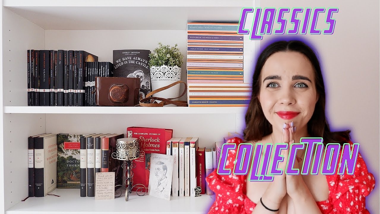 my classics collection 📚 bookshelf tour YouTube