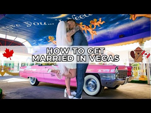 Getting Married in Vegas as a Canadian! | the reality of the little white wedding chapel
