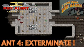 Command & Conquer Red Alert Remastered - It Came From ! - EXTERMINATE ! (Hard)
