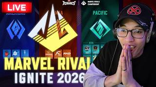 🔴LIVE - MARVEL RIVALS IGNITE PRESEASON AMER DAY 3! | MAGIK'S NEW SKIN!! | SAY WSP!! | Marvel Rivals