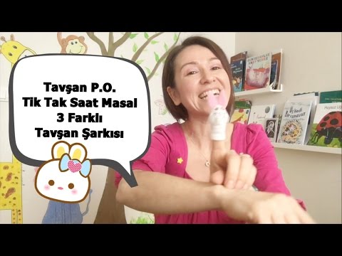 Tavşan Parmak Oyunu I Tik Tak Saat Masal I Tavşanlı Türkçe Çocuk Şarkıları I Tavşanım