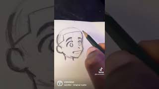 How to draw anime hair(dreads)!#shorts #anime #art #trending #howtodraw