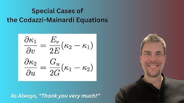 A Special Case of the Codazzi-Mainardi Equations