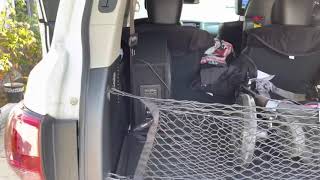 Infiniti QX 80 (Nissan Patrol Y62) JL AUDIO Powered 12 inch subwoofer (active box) install