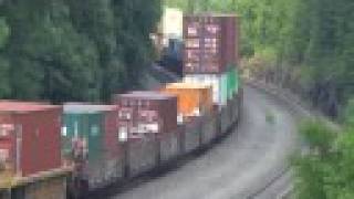 NS Intermodal Stack Eastbound - Cassandra, Pennsylvania