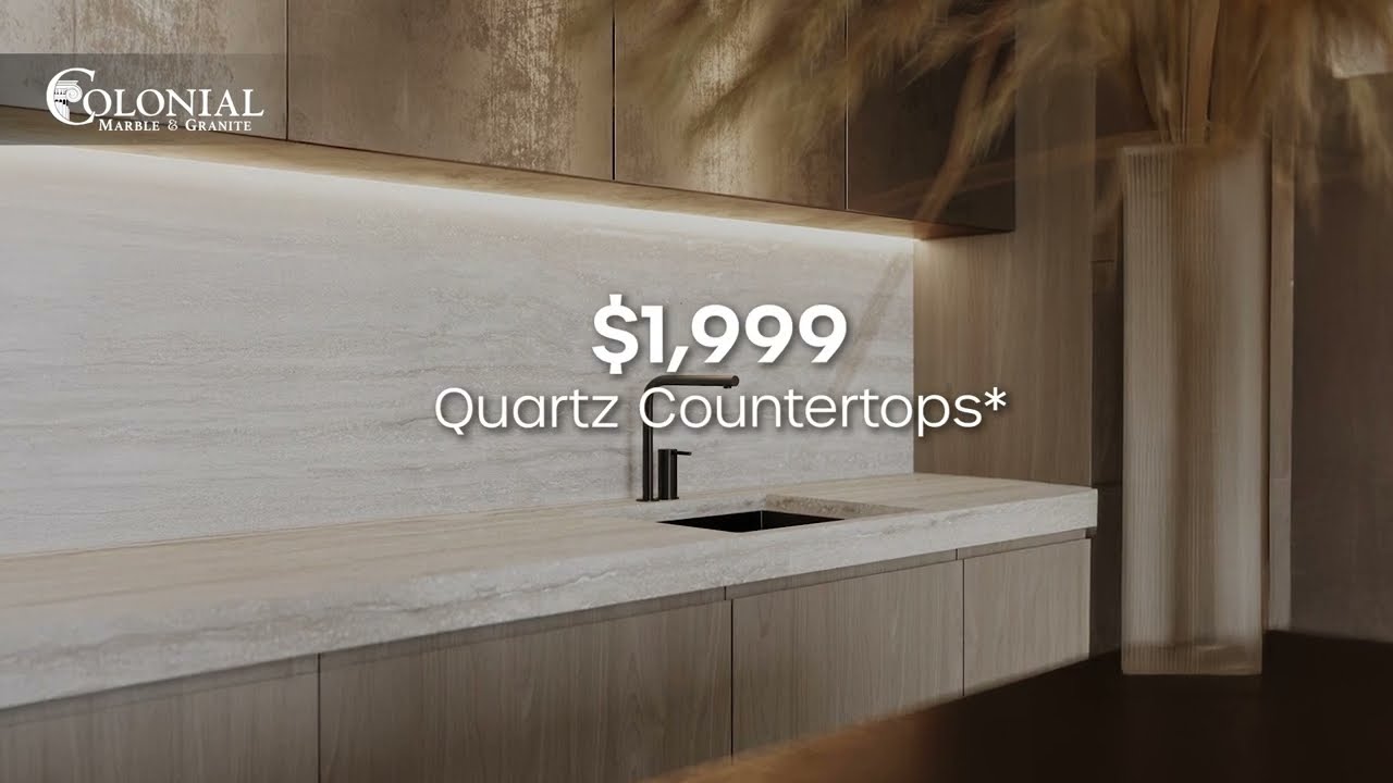 $1,999 Quartz Countertops - Colonial Marble & Granite