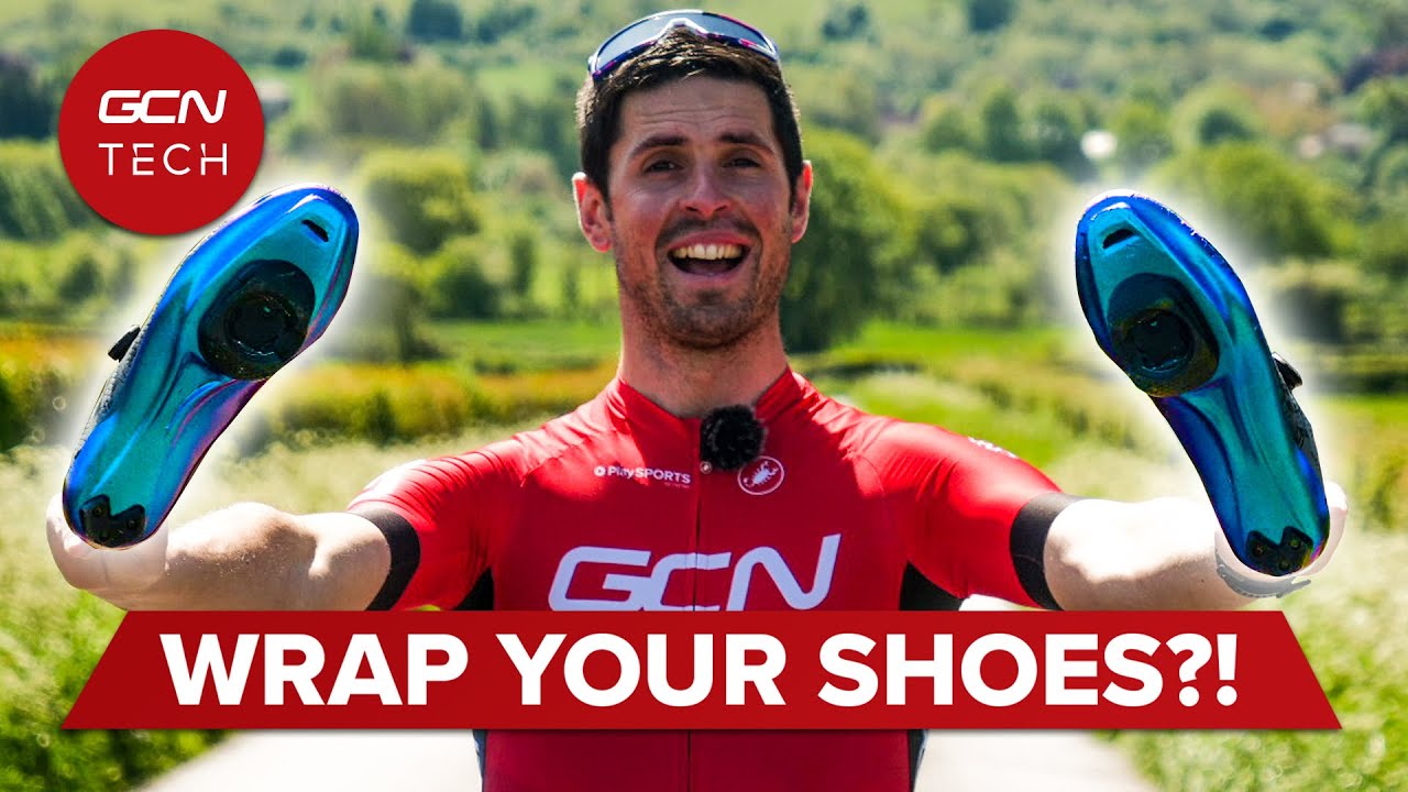 Vinyl Wrap Your Bike Shoes!? | Custom Bling DIY Upgrades To Your Cycling  Kicks - YouTube