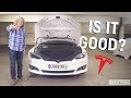 James may reviews the tesla model s p100d