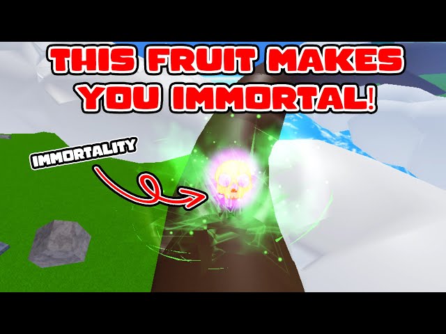 ESSE ITEM VAI TE DEIXAR IMORTAL NO BLOX FRUITS! #roblox #lei #bloxfrui