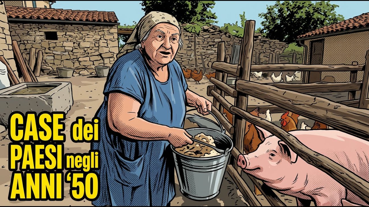 Così erano le CASE dei PAESI italiani negli ANNI ’50 — Quando la casa era cuore di una famiglia!