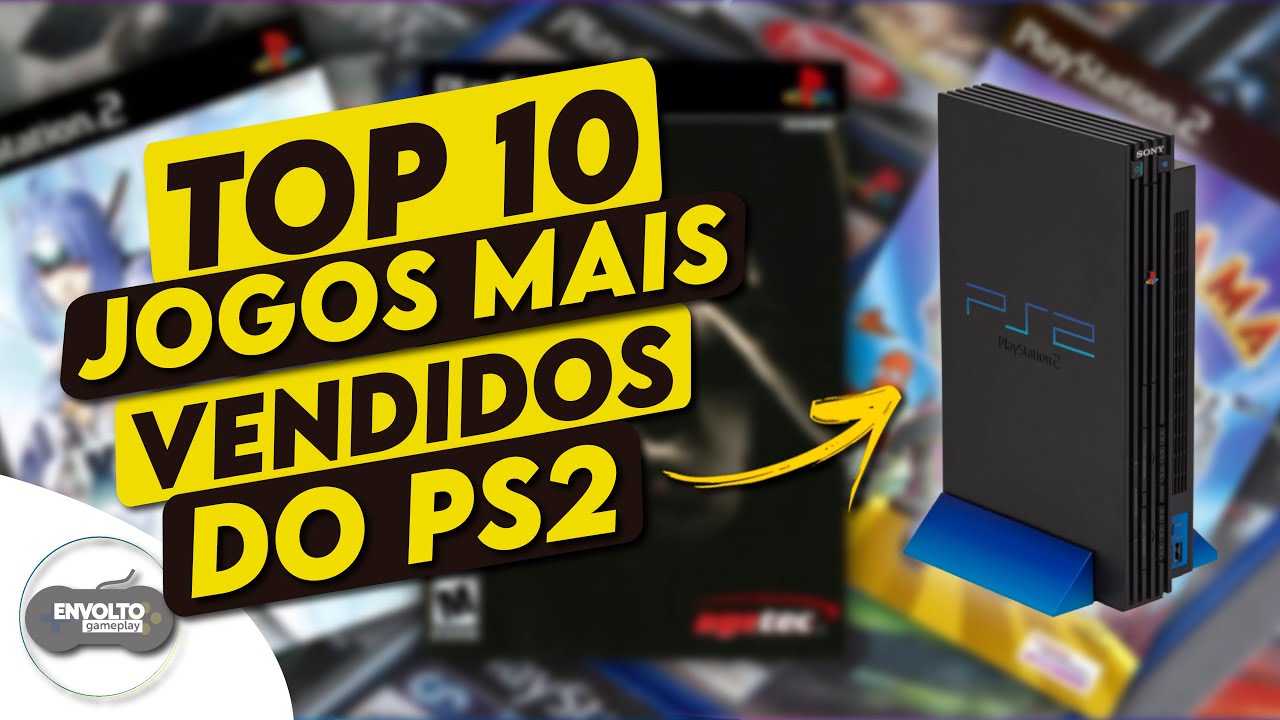Lista com os 10 jogos mais vendidos do PlayStation 2