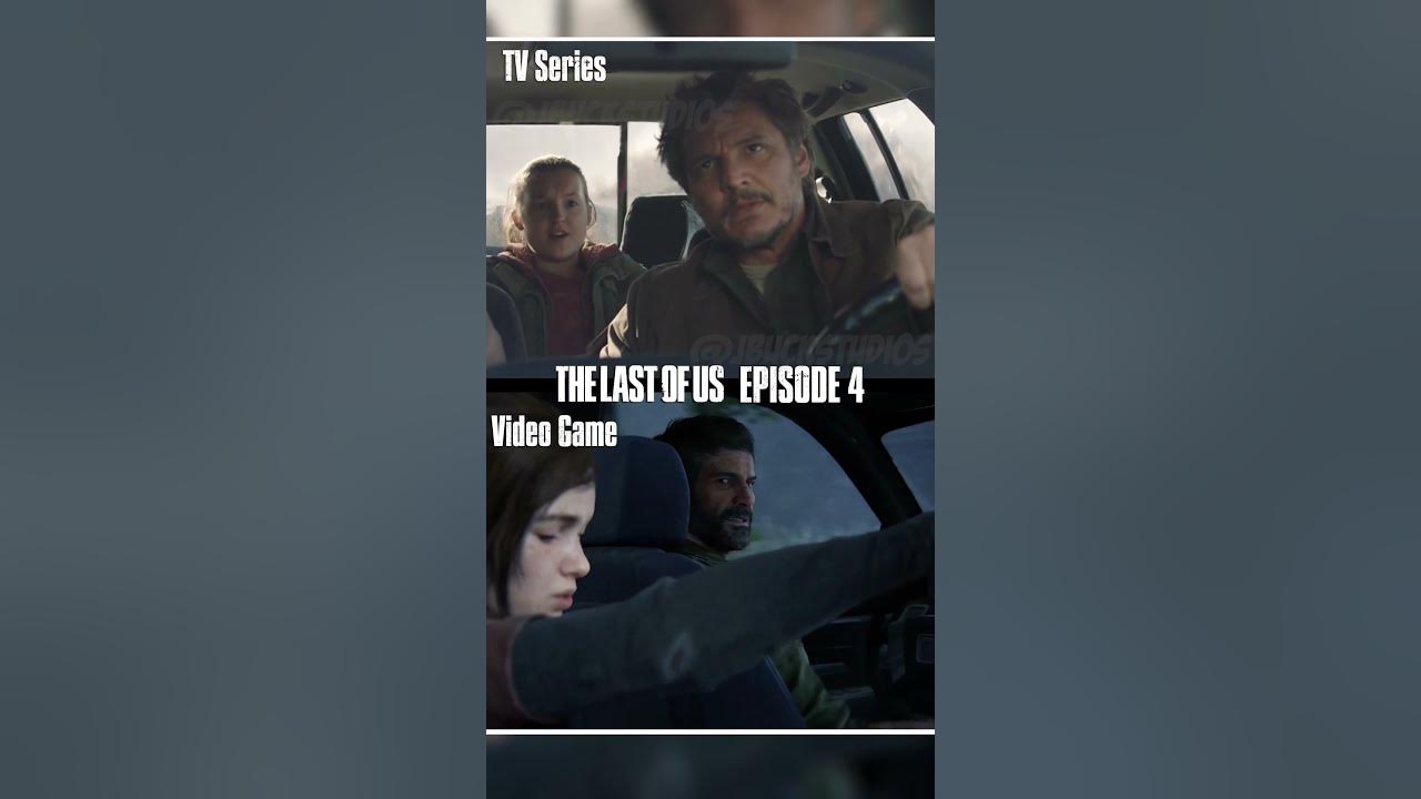 THE LAST OF US Episode 4 Side By Side Scene Comparison 