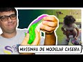 Massinha de modelar caseira para brincar - DIY