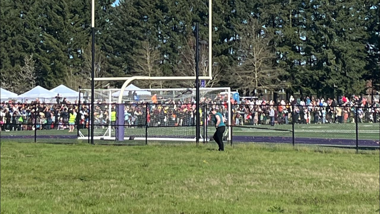 Easter Egg Hunt Helicopter Drop. Egg drop from helicopter YouTube