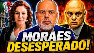 🚨 COMO MORAES PASSOU VERGONHA NA ITÁLIA? O CASO CARLA ZAMBELLI