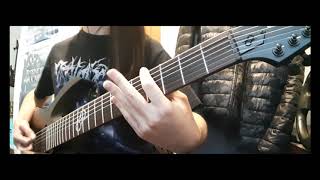 A Night In Texas --The Rotten King guitar cover (w/ TABS) (Solar A1.7 & S1.6FR)