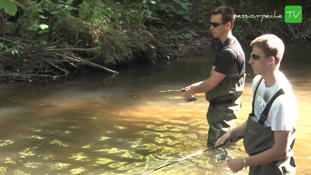session-peche.com - épisode 1 : Pêche de la truite aux leurres