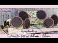 Graphic 45 *Scrapbook - Interactiv pop up Album -Bloom- Overview