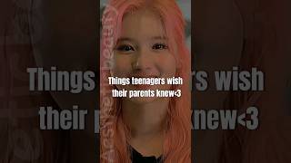 Things teenagers wish their parents knew ?? viral sad depression girl ytshorts shorts fypシ