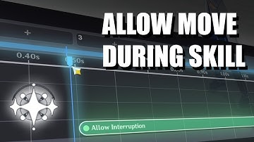 How to Allow Movement during Skill Animation in Miliastra Wonderland | Creator Tutorial