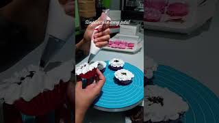 simplicity in every petal #cupcake #decorating #fypシ #highlights