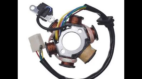 How to test your motocycle stator coil 110cc HD