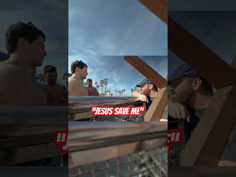 This bodybuilder's reaction to the cross will shock you #FaithInAction #Gospel #Testimony