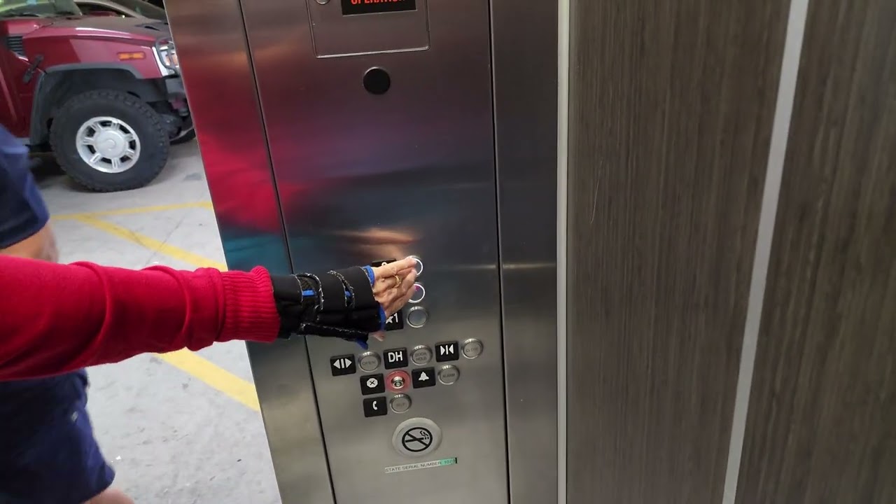 Kone Traction Elevator Canopy by Hilton Parking Garage Downtown Tempe, AZ