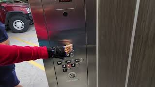 Kone Traction Elevator Canopy by Hilton Parking Garage Downtown Tempe, AZ