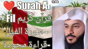 # ❤️ Surah Al - Fil قرآن كريم  - سورة الفيل - قراءة مجودة (105). @Quran Surah