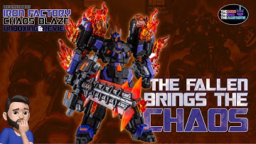 Transformers Iron Factory Chaos Blaze aka Megatronus Review - Awesome Bot, Bad Tank...