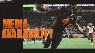 Jaylan Knighton | Media Availability | 10.27.21