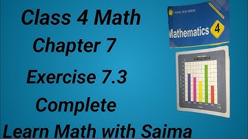 Class 4 Math Ch 7 Ex 7.3|class 4 math ex 7.3 
