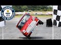 Mini Cooper Side Wheelie - Alastair Moffat - Guinness World Records