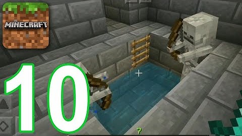 Minecraft: PE - Gameplay Walkthrough Part 10 - Escape The Skeleton Dungeon (iOS,Android)
