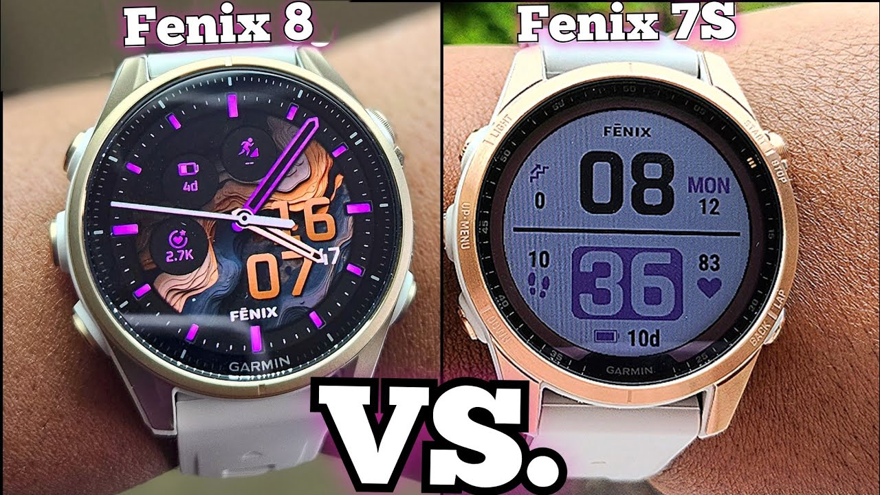 Garmin Fenix 8 vs Fenix 7S - Worth The Upgrade?