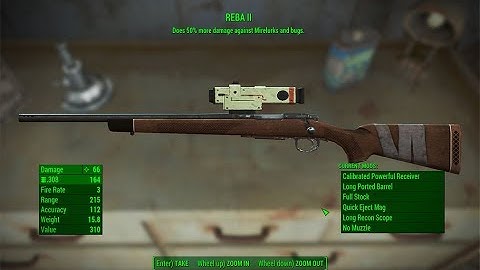 Fallout 4:Reba and Reba II Guide part 2