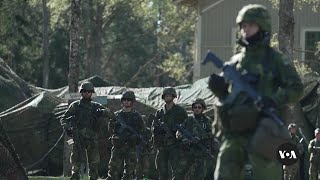 Sweden Trains To Defend Itself And Its New Nato Partners | Voanews