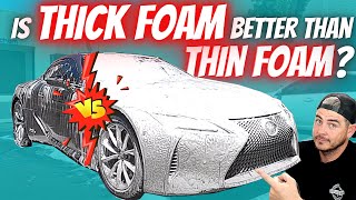 Best FOAM CANNON for car wash | Thick VS Runny | Foaming Car Wash Soap