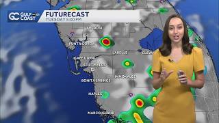 Scattered inland storms Tuesday for Southwest Florida