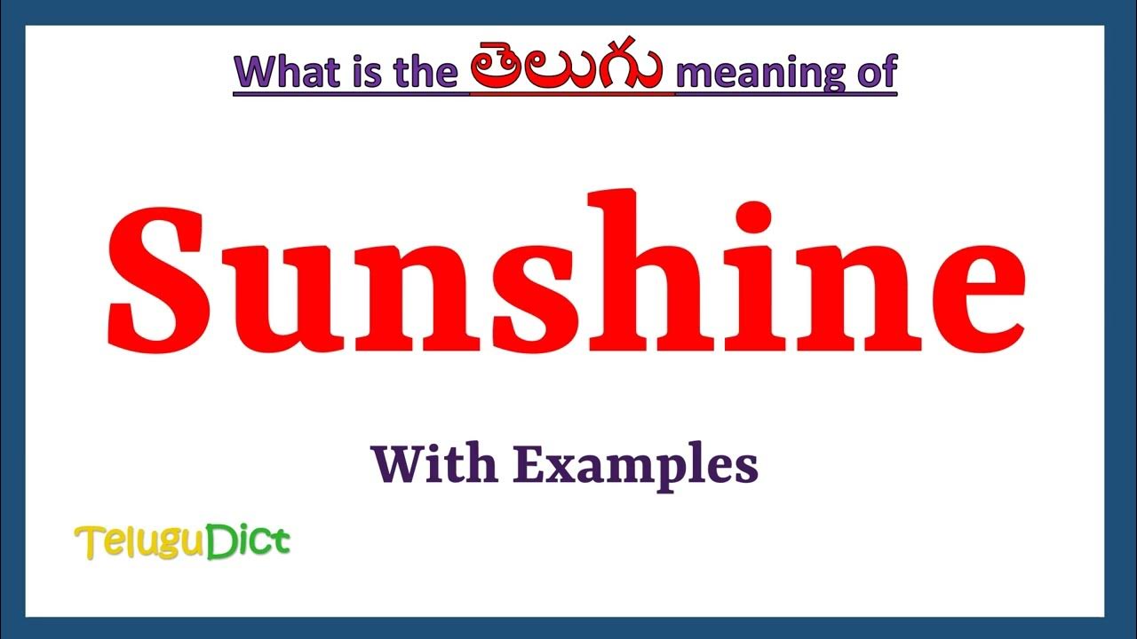 sunshine-meaning-in-telugu-sunshine-in-telugu-sunshine-in-telugu
